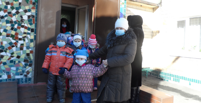 Відпрацювання плану евакуації  на випадок пожежі навчальних закладах Деснянського району міста Києва