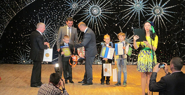 Нагородження переможців конкурсу дитячого малюнка «Охорона праці очима дітей»