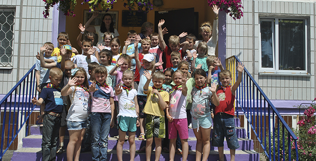 Закриття зміни у пришкільних таборах Дарницького району