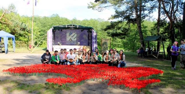 Деснянці взяли участь у Всеукраїнському зборі-поході волонтерських загонів та молодіжних громадських організацій «Козацькими шляхами»