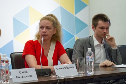 Олена Фіданян взяла участь у круглому столі Українського кризового медіа центру «Директор за конкурсом: агент змін чи фальстарт реформи?»