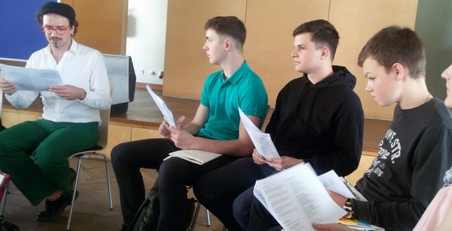 В рамках заходів, присвячених Українсько-німецькому року мов учні спеціалізованої школи №40 взяли участь у Workshop «Німецькі народні пісні»