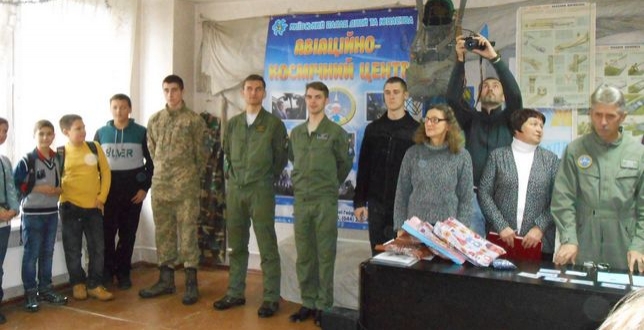 До Дня Збройних Сил України в Авіаційно-космічному центрі КПДЮ відбулася урочиста лінійка