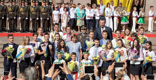 Кличко: Національний прапор став справжньою гордістю для українських громадян