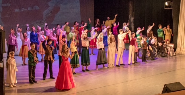 У Київському Палацу дітей та юнацтва відбулася театральна вистава «Мрія»